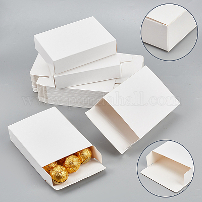 紙製の梱包箱  長方形  長方形  12x9x3cm  展開：20.3x12x0.15cm&nbsp;CON-WH0085-94A-1