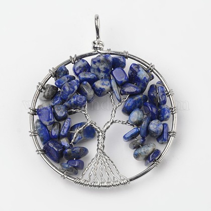 Lapis Lazuli Rock Ring / Crystal / Yellow – bororo