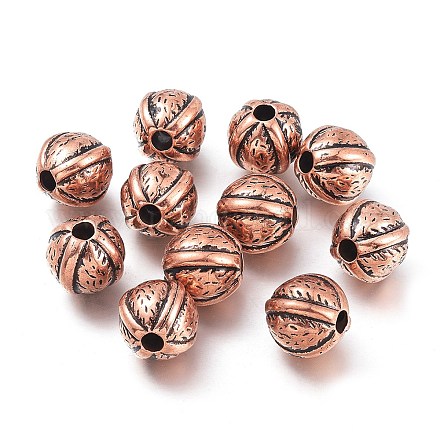 CCB Plastic European Beads&nbsp;CCB-F006-17R-1