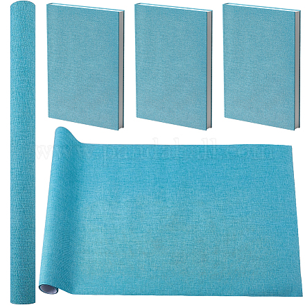 ナイロン生地  綴じ布  長方形  スチールブルー  890x430mm&nbsp;DIY-WH20062-133E-1