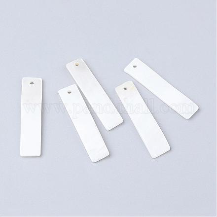 Freshwater Shell Pendants&nbsp;SHEL-S249-14-1