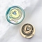 Wax Seal Brass Stamp Head, for Wax Seal Stamp, Drink, 15x15mm, Hole: 7mm