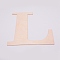 Unfinished Wood Shape, Letter, Letter.L, 29.9x29.9x0.2cm