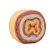 Polyester Yarn, for Knitting Crochet Supplies, Beige, 2.5mm, about 306.21 Yards(280m)/Skein