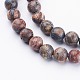 Natural Red Leopard Skin Jasper Beads Strands&nbsp;X-GSR6mmC066-2