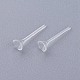 Plastic Stud Earring Findings&nbsp;KY-G006-02-4m-1