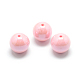 パール調アクリルビーズ  ラウンド  ピンク  12mm  穴：2mm  約530個/500g&nbsp;MACR-S826-12mm-C-1