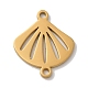 304 Stainless Steel Connector Charms&nbsp;STAS-U010-03G-1
