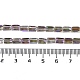 Electroplate Glass Beads Strands&nbsp;GLAA-Q101-02A-HP02-4