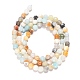 Natural Flower Amazonite Beads Strands&nbsp;X-G-G545-06-5