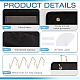 Polyester Office Folder Storage Bag&nbsp;OFST-WH0004-042-3