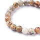 Natural Crazy Agate Beads Stretch Bracelets&nbsp;BJEW-F380-01-B06-3