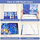 Polyester Book Covers&nbsp;OFST-WH0009-006-4