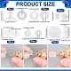 Plastic Ear Nuts&nbsp;KY-SP0001-35-2
