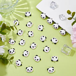 40Pcs Opaque Resin Pendants&nbsp;RESI-DC0001-43