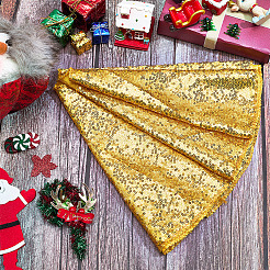 Polyester Christmas Tree Skirt&nbsp;DIY-WH20032-86A
