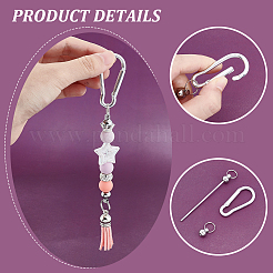 20Pcs Aluminum Climbing Carabiners&nbsp;AJEW-UN0001-93