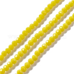 Faceted(32 Facets) Glass Beads Strands&nbsp;EGLA-J042-35A-M