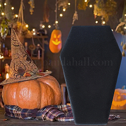 1Pc Coffin Shaped Velvet Jewelry Storage Boxes&nbsp;DARK-BBC0001-01