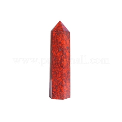 Point Tower Natural Bloodstone Home Display Decoration&nbsp;PW-WG58924-02