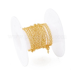 Brass Cable Chains&nbsp;CHC-O001-11G