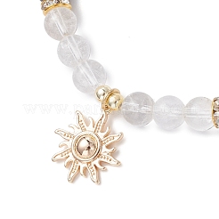 Brass Charm Bracelets&nbsp;BJEW-JB12230-01