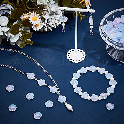 100Pcs Transparent Glass Beads&nbsp;GLAA-DR0001-04B