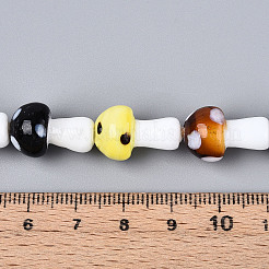 Handmade Lampwork Beads Strands&nbsp;LAMP-N028-13