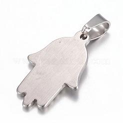 304 Stainless Steel Enamel Pendants&nbsp;STAS-P048-01