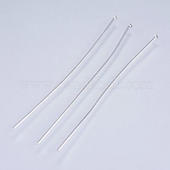 変色しにくい304ステンレススチール製フラットヘッドピン  ステンレス鋼色  50x0.6mm  22ゲージ  ヘッド：1.5mm&nbsp;STAS-F145-07P-0.6x50mm
