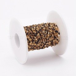 Ion Plating(IP) Handmade 304 Stainless Steel Chains&nbsp;CHS-G003-02G-09