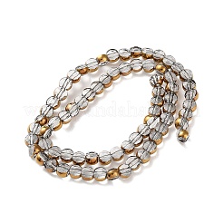 Electroplate Glass Beads Strands&nbsp;EGLA-A040-01E