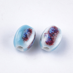 Handmade Porcelain Beads&nbsp;PORC-S498-07L
