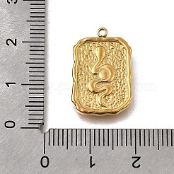 304 Stainless Steel Pendants&nbsp;STAS-F318-20G
