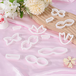 4 Boxs 4 Styles Plastic Molds&nbsp;DIY-SC0030-53B
