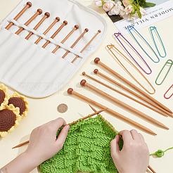 7Pairs 7 Styles Bamboo Knitting Needles&nbsp;TOOL-JOY0001-01