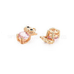 Brass Rhinestone Charms&nbsp;KK-S364-238G