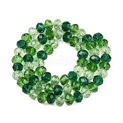 Transparent Glass Beads Strands&nbsp;GLAA-T023-09E