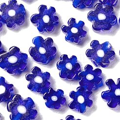 30Pcs Handmade Millefiori Glass Beads&nbsp;LAMP-FS0001-02B