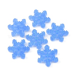 Christmas Translucent Resin Cabochons&nbsp;RESI-WH0026-40B-02