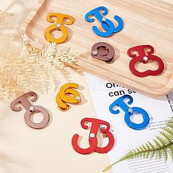 8Pcs 4 Colors Aluminum Alloy Guyline Cord Adjuster&nbsp;TOOL-FH0001-17