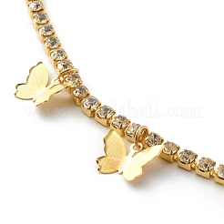 Butterfly Bib Necklaces&nbsp;NJEW-JN03510-02
