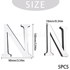Acrylic Mirror Wall Stickers Decal&nbsp;DIY-CN0001-13A-N