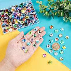 2Bags 2 Colors Glass Eyes Cabochons&nbsp;KY-PH0001-56