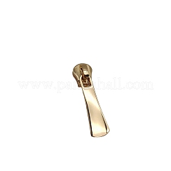合金ジッパースライダー  長方形  財布ハンドバッグガーメントクラフト縫製用  ライトゴールド  3.5x1.3cm&nbsp;LS-PW-WG54471-01