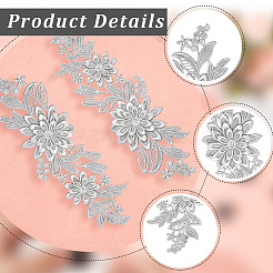 Polyester Embroidery Sequin Costume Accessories&nbsp;FIND-WH20020-238B