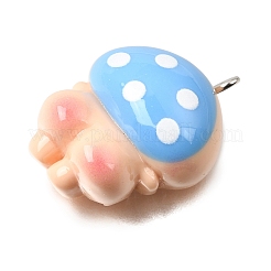 Opaque Resin Pendants&nbsp;RE-CBA5719-02P