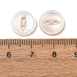 Cat Eye Style Natural Shell Buttons&nbsp;SH-CBAA69B-01D