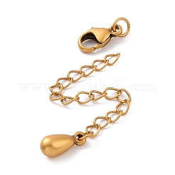 925 Sterling Silver Chain Extenders&nbsp;STER-D036-40AG