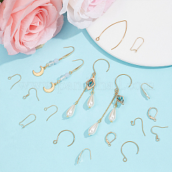 304 Stainless Steel Earring Hooks&nbsp;STAS-UN0001-34G